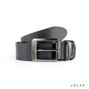 Curea Bărbați Piele Naturală JOLAR, Cataramă Clasică Dreaptă, 4 cm