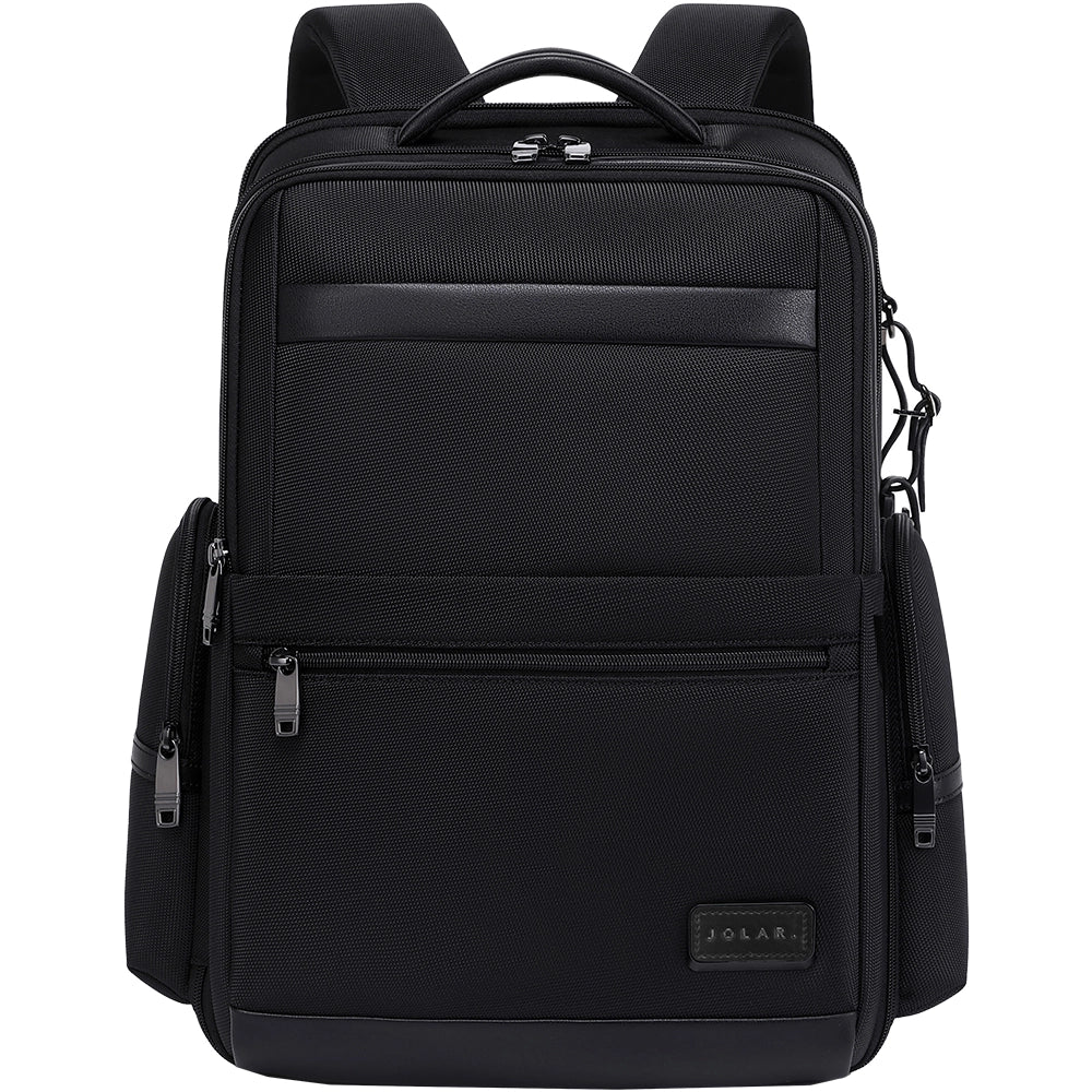 Rucsac Laptop Calatorie JOLAR, USB Type-C, Urban, Negru