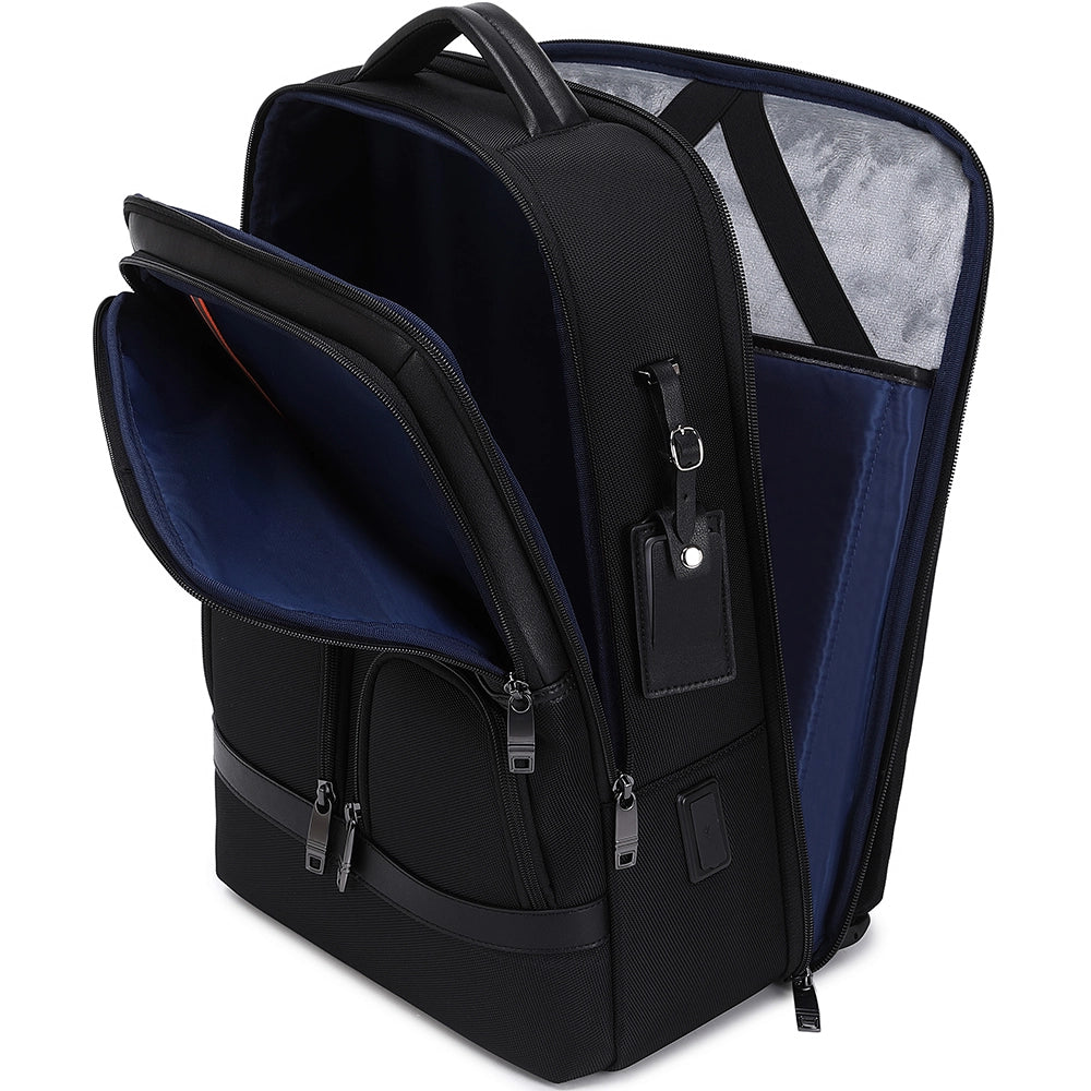 Rucsac smart pentru laptop, unisex, cu port USB, rezistent la apa, JOLAR. KB0235