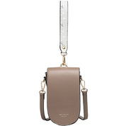 Geanta mini crossbody pentru telefon, eleganta din piele PU, PRETTYZYS L060