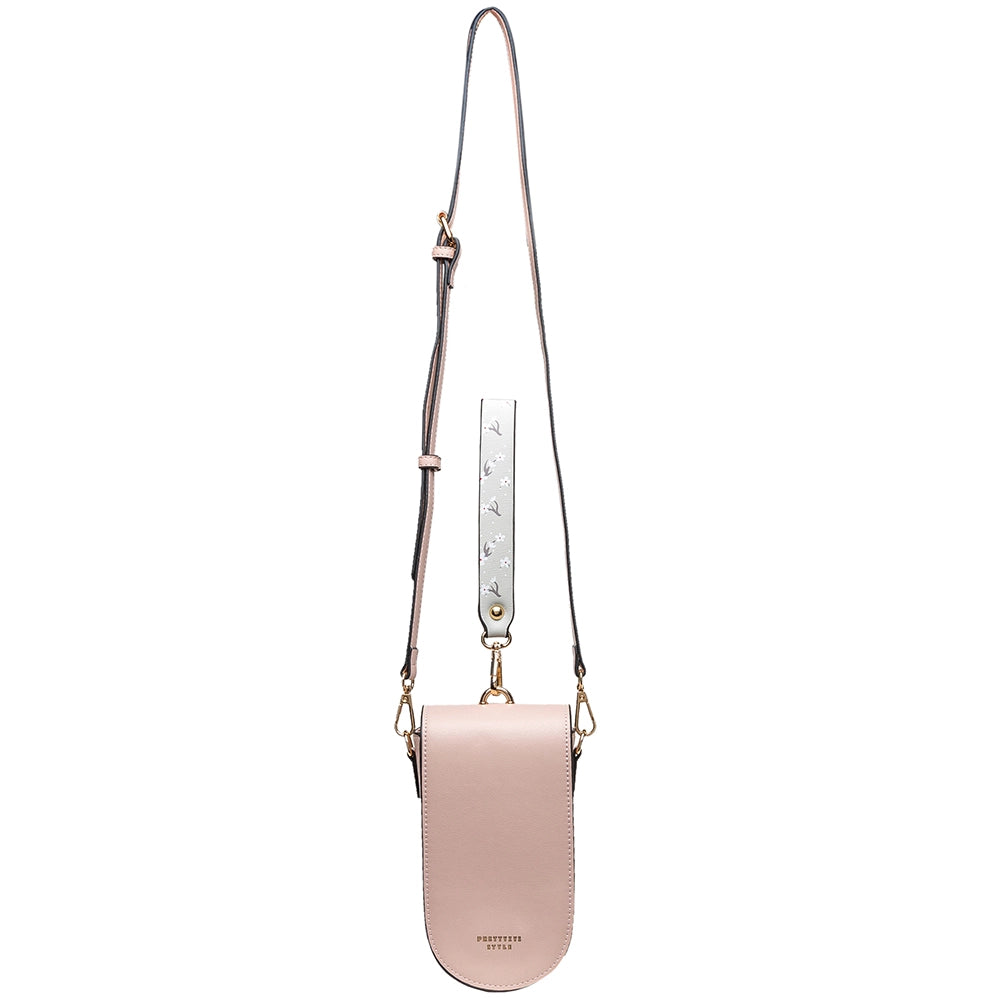 Geanta mini crossbody pentru telefon, eleganta din piele PU, PRETTYZYS L060