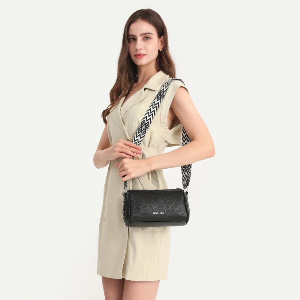 Geanta crossbody pentru dama, casual din piele ecologica, Miss Lulu L2309