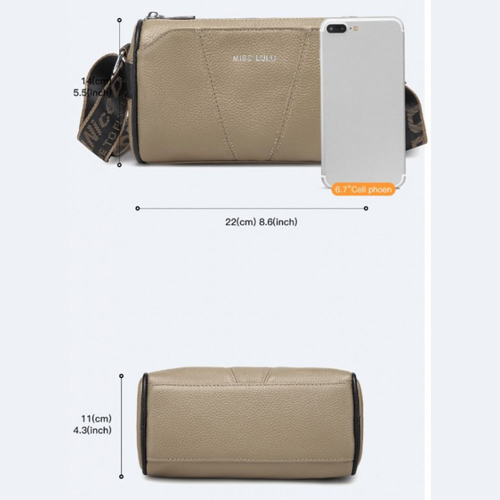 Geanta crossbody pentru dama, casual piele ecologica, Miss Lulu L2310