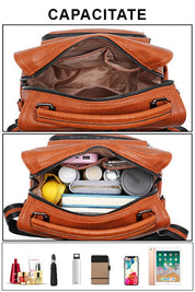Rucsac geanta dama, stil casual, piele ecologica LB1967