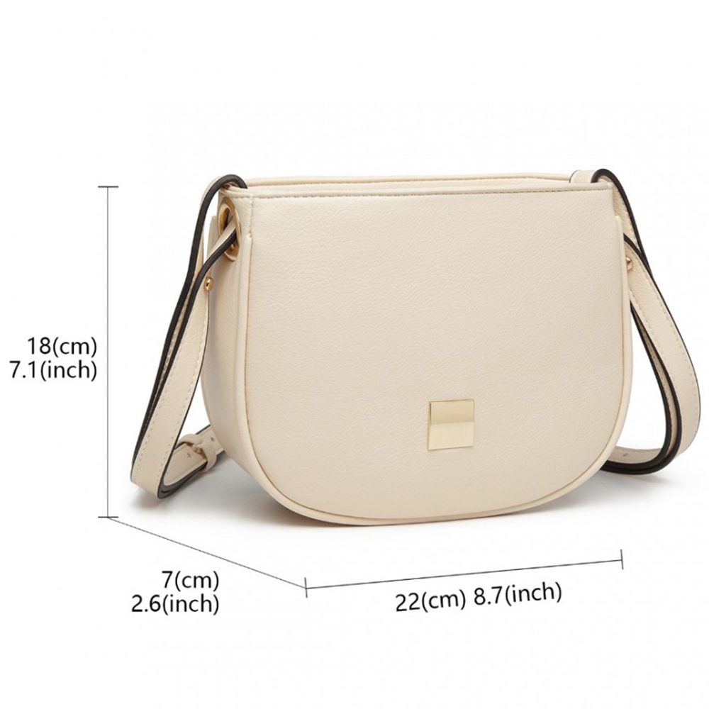 Geanta dama, de umar, casual eleganta din piele ecologica, Miss Lulu LB2102