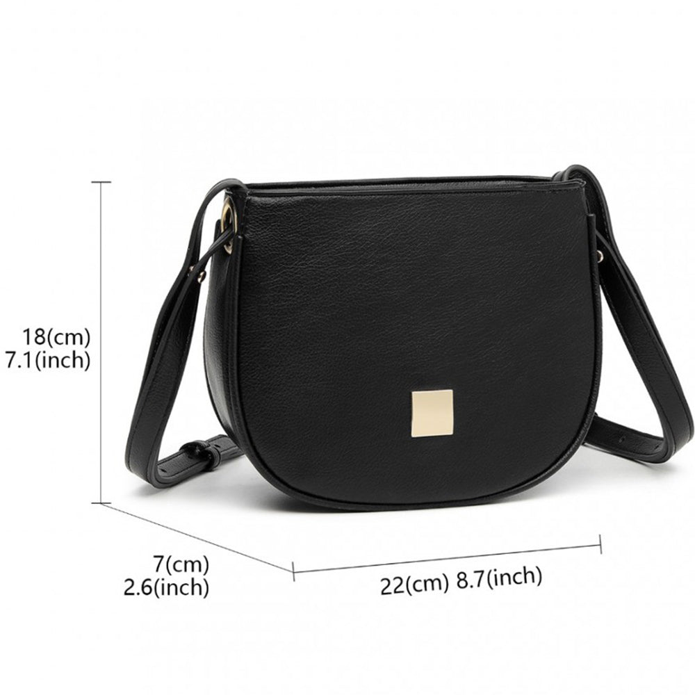 Geanta dama, de umar, casual eleganta din piele ecologica, Miss Lulu LB2102
