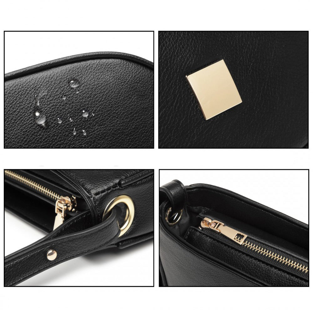 Geanta dama, de umar, casual eleganta din piele ecologica, Miss Lulu LB2102