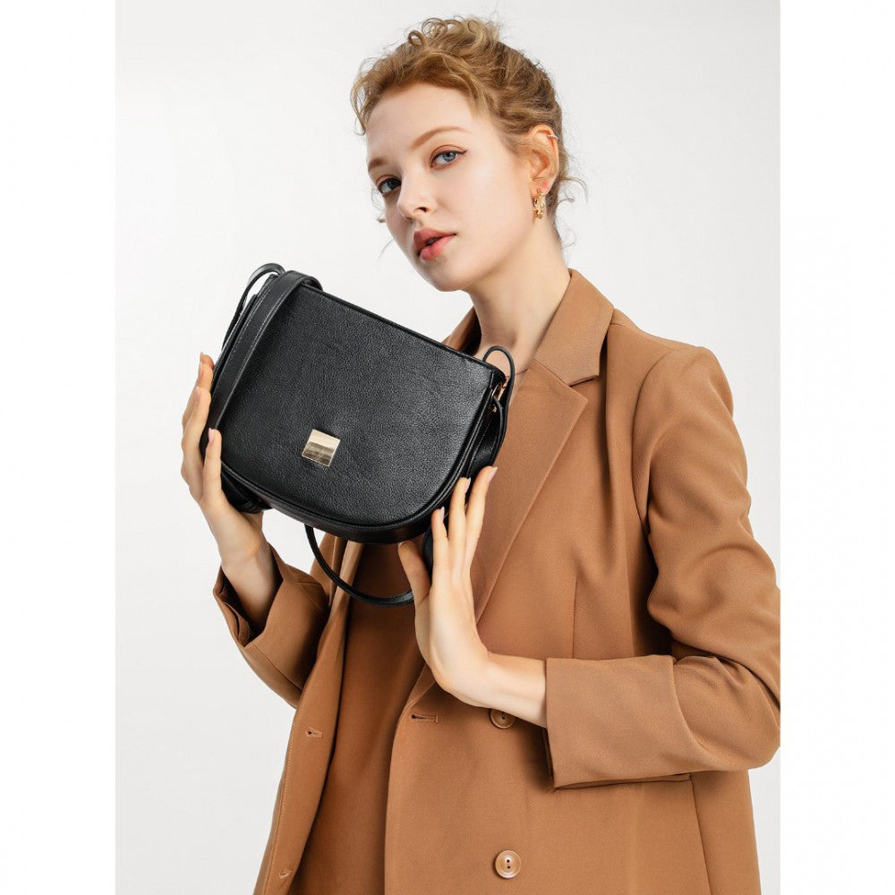 Geanta dama, de umar, casual eleganta din piele ecologica, Miss Lulu LB2102