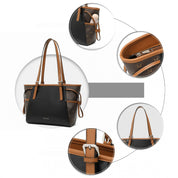 Geanta tote pentru dama, casual model monograma, Miss Lulu LG2322