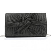 Geanta clutch pentru dama, eleganta de seara, din piele PU si material textil, Miss Lulu LH2252