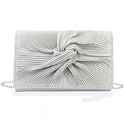 Geanta clutch pentru dama, eleganta de seara, din piele PU si material textil, Miss Lulu LH2252