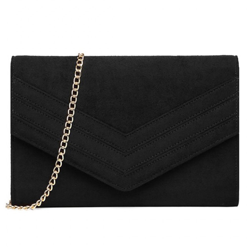 Genta clutch eleganta de seara pentru dama, eleganta cu lant, Miss Lulu LP1963