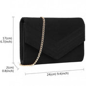 Genta clutch eleganta de seara pentru dama, eleganta cu lant, Miss Lulu LP1963