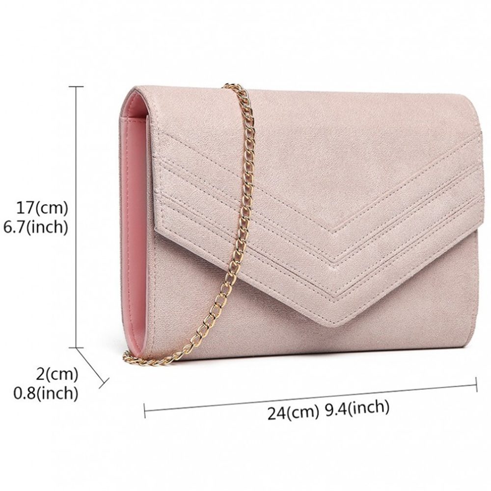 Genta clutch eleganta de seara pentru dama, eleganta cu lant, Miss Lulu LP1963