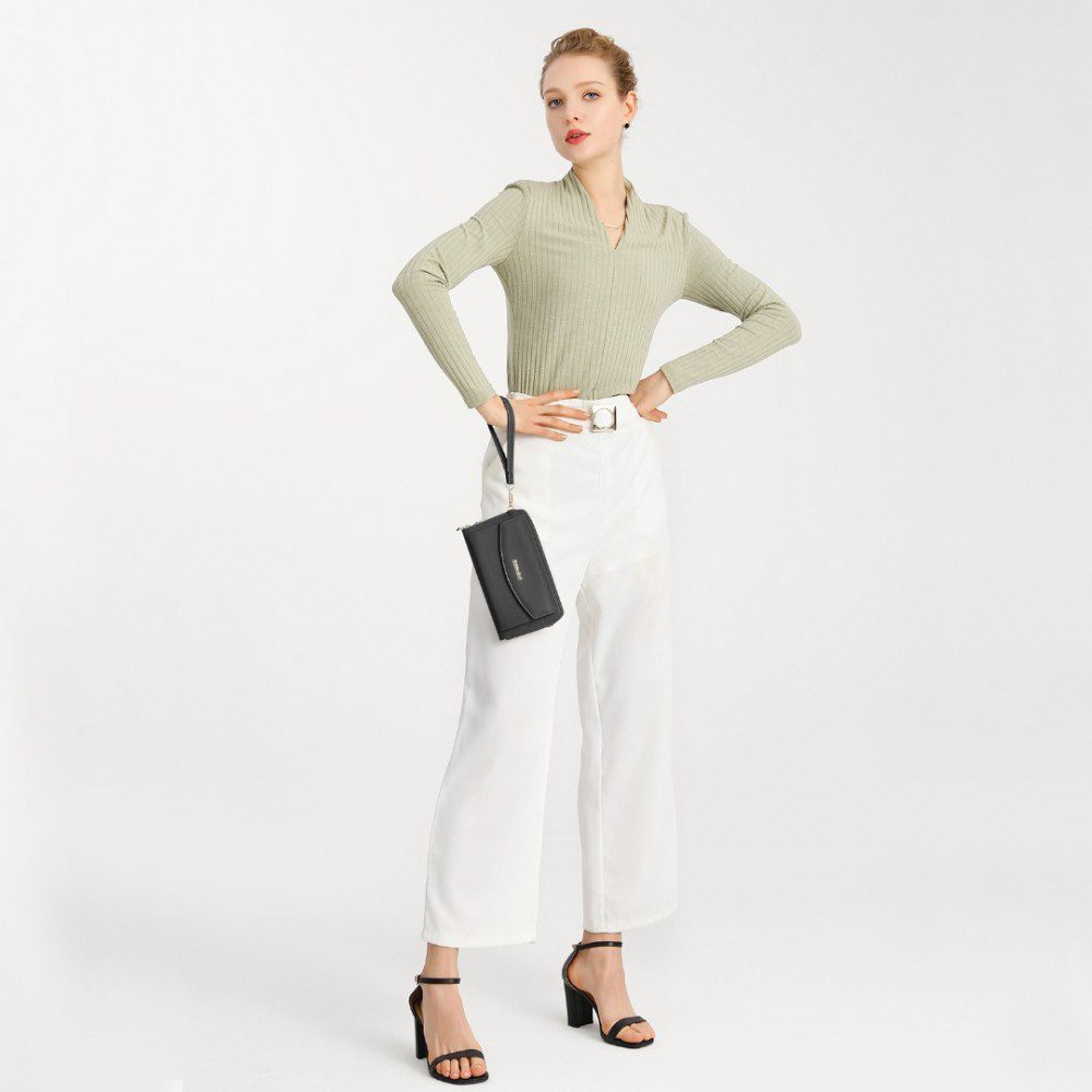 Geanta dama, de tip poseta, eleganta, piele ecologica Miss Lulu LP2121