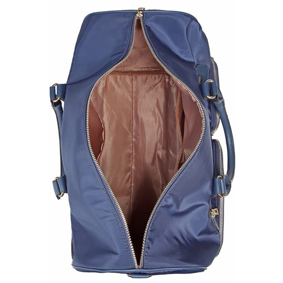 Geanta mare pentru calatorii, sport, din nylon, fixare de valiza cu buzunare frontale si interioare, Doha KONO LT6853