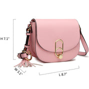 Geanta de umar pentru femei, casual eleganta din piele ecologica Crossbody, Alma, Miss Lulu LZ1831