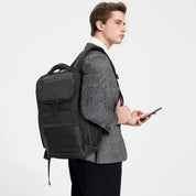 Rucsac casual unisex, rezistent la apa, compartiment laptop 15,6 inch, multifunctional, OZUKO OZ9409