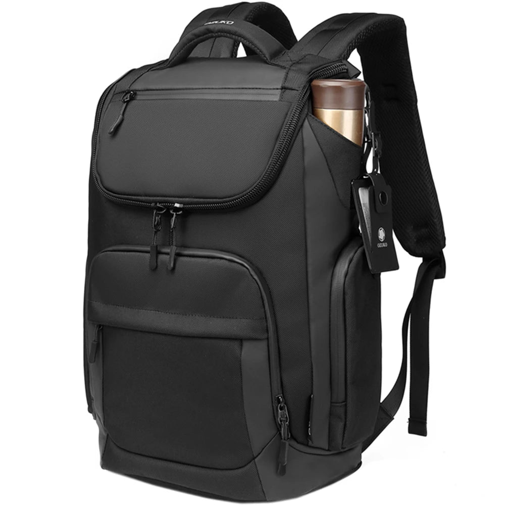 Rucsac casual unisex, rezistent la apa, compartiment laptop 15,6 inch, multifunctional, OZUKO OZ9409