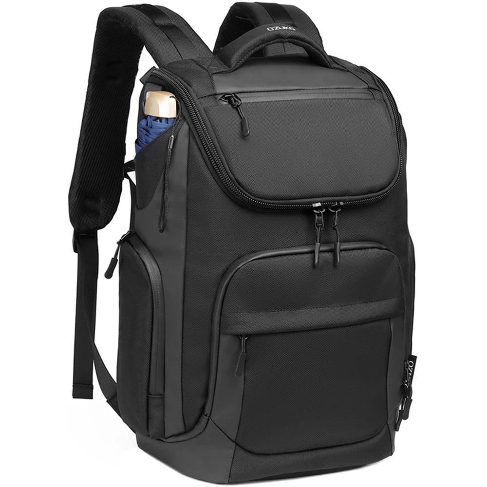 Rucsac casual unisex, rezistent la apa, compartiment laptop 15,6 inch, multifunctional, OZUKO OZ9409