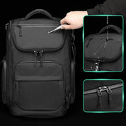 Rucsac casual unisex, rezistent la apa, compartiment laptop 15,6 inch, multifunctional, OZUKO OZ9409