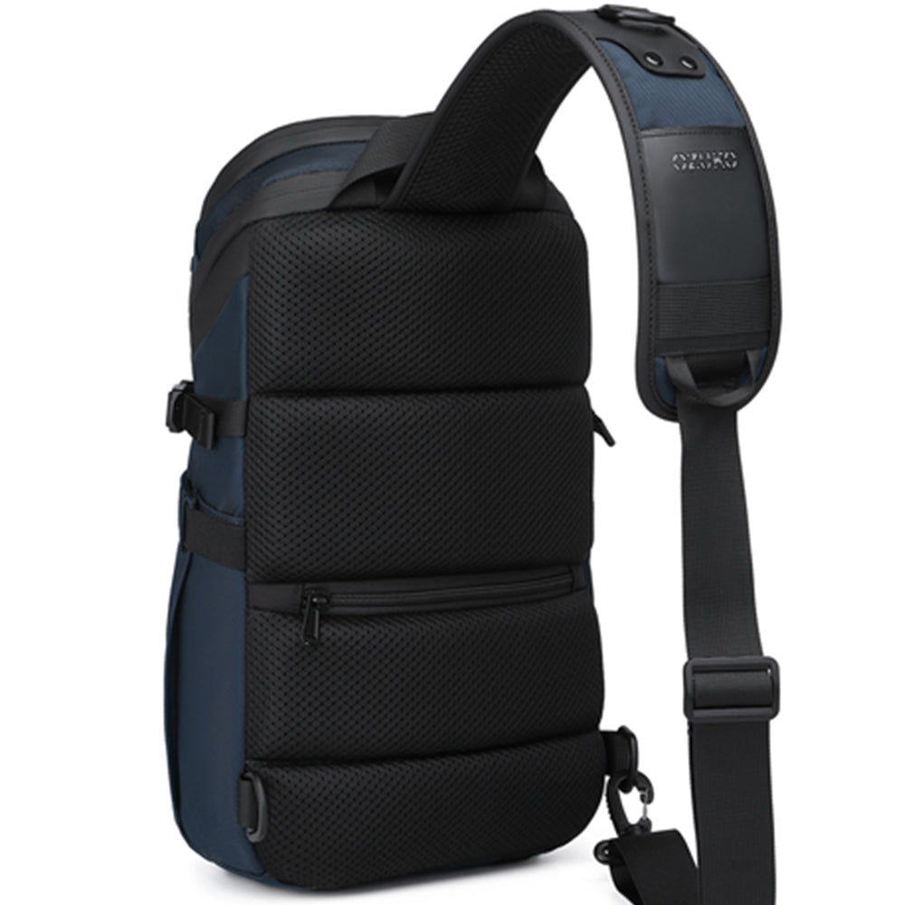 Rucsac crossbody multifunctional pentru barbati, rezistenta la apa, OZUKO OZ9730