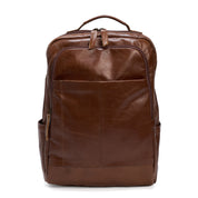 Rucsac unisex casual, rezistent la apa din piele naturala, JOLAR. P-0022