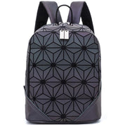 Rucsac reflectorizant pentru dama, Geometric Multicolor, RC-5