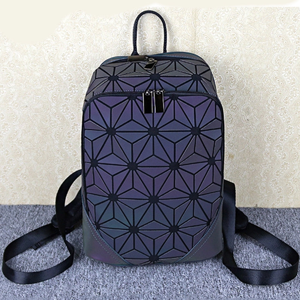 Rucsac reflectorizant pentru dama, Geometric Multicolor, RC-5