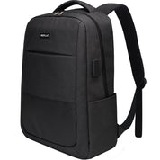 Rucsac unisex, rezistent la apa, casual, compartiment laptop de 15,6 inch cu port USB, WEPLUS WP1755