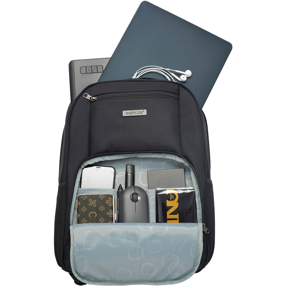 Rucsac laptop de 15,6 inch, unisex, rezistent la apa, stil casual, WEPLUS WP1788
