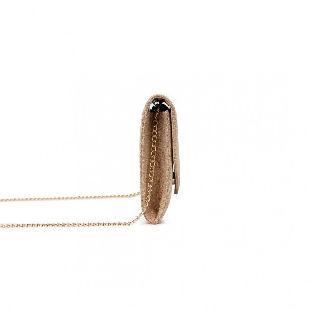 Geanta dama, stil clutch, de seara, eleganta, curea tip lant, Miss Lulu, WTM2432