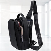 Geanta sling crossbody pentru barbati, design nou modern sport, din poliester este rezistenta la apa, Arctic Hunter XB00541