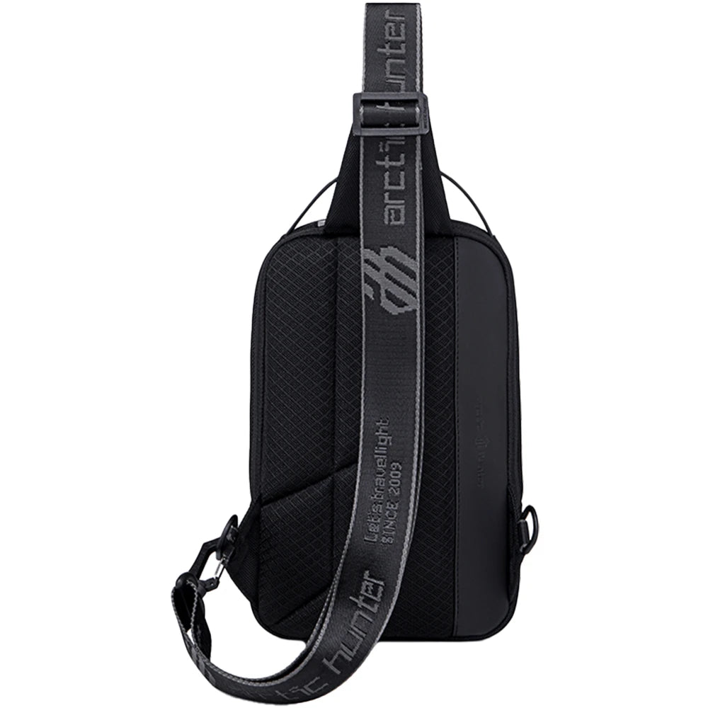 Geanta sling crossbody pentru barbati, design nou modern sport, din poliester este rezistenta la apa, Arctic Hunter XB00541