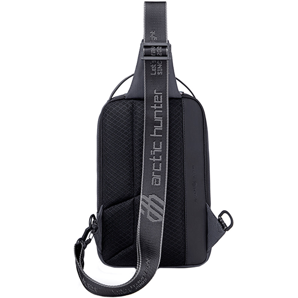 Geanta sling crossbody pentru barbati, design nou modern sport, din poliester este rezistenta la apa, Arctic Hunter XB00541