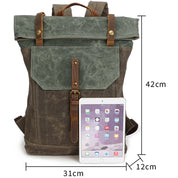 Rucsac unisex pentru calatorii, hiking, vintage retro style, rezistent la apa, JOLAR. YD-5191-1