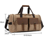 Geanta duffle pentru barbati, din canvas pentru calatorie, rezistenta la apa, JOLAR. YD-5322