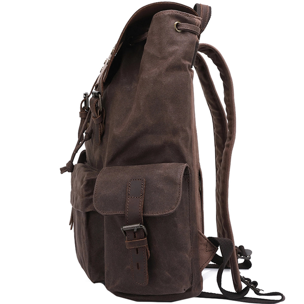 Rucsac unisex pentru calatorii, hiking, vintage retro style, rezistent la apa, JOLAR. YD-7950