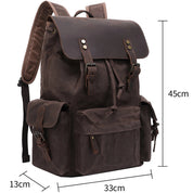 Rucsac unisex pentru calatorii, hiking, vintage retro style, rezistent la apa, JOLAR. YD-7950