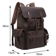 Rucsac unisex pentru calatorii, hiking, vintage retro style, rezistent la apa, JOLAR. YD-7950