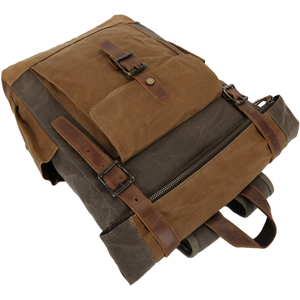 Rucsac unisex pentru calatorii, hiking, vintage retro style, rezistent la apa, JOLAR. YD-7951