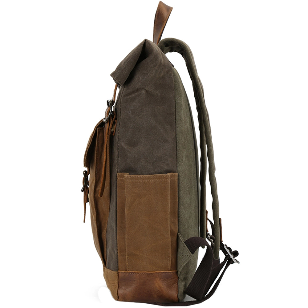 Rucsac unisex pentru calatorii, hiking, vintage retro style, rezistent la apa, JOLAR. YD-7951