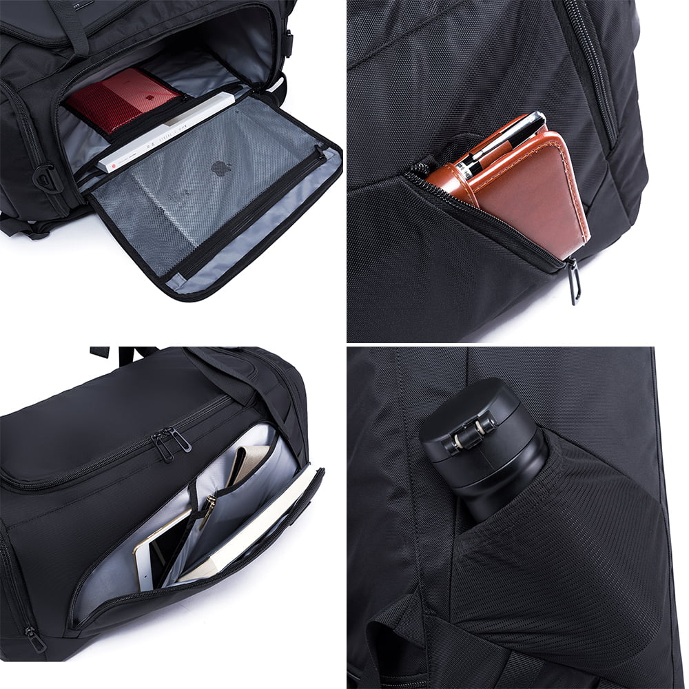 Geanta sport unisex, 2 in 1 cu barete, din poliester rezistenta la stropi, compartiment mare, bareta ajustabila, BANGE BG1917