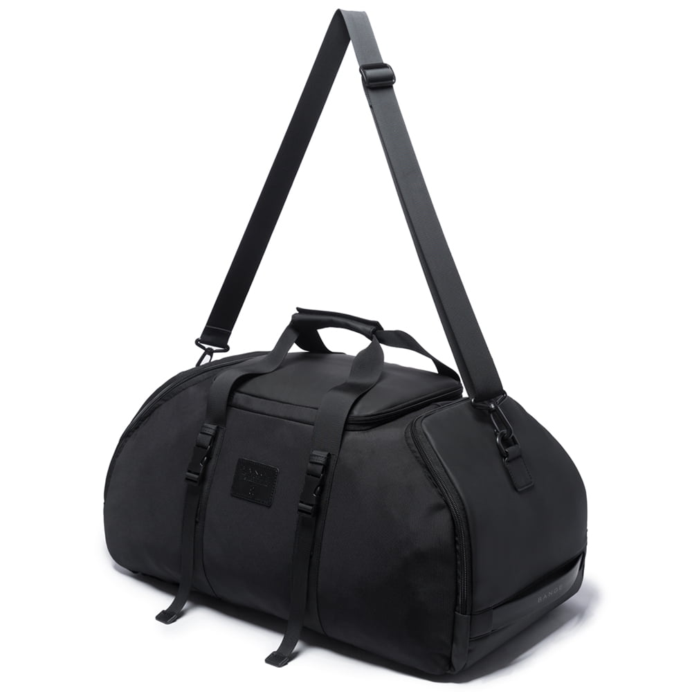 Geanta sport unisex, 2 in 1 rucsac, compartiment laptop de 15.6 inch, din poliester rezistenta la stropi, compartiment pentru incaltaminte, BANGE BG7088