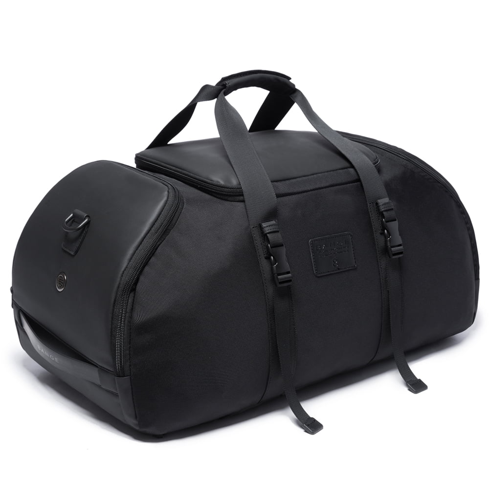 Geanta sport unisex, 2 in 1 rucsac, compartiment laptop de 15.6 inch, din poliester rezistenta la stropi, compartiment pentru incaltaminte, BANGE BG7088