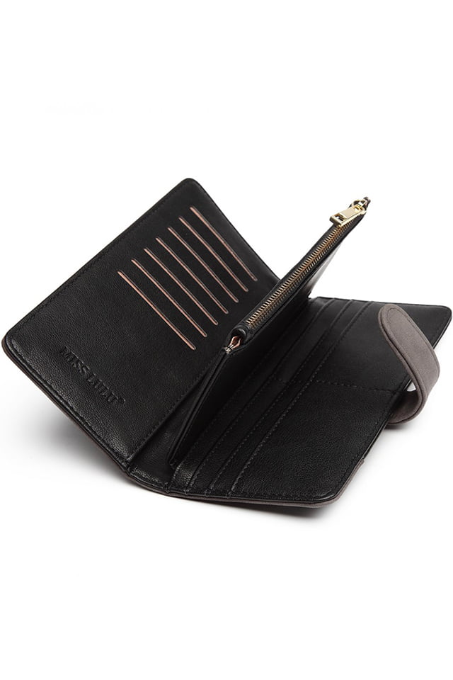 Portofel dama, elegant cu sloturi pentru carduri, Miss Lulu LN6883