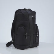 Geantă Crossbody Stil Rucsac JOLAR, Buzunare Multiple, Negru