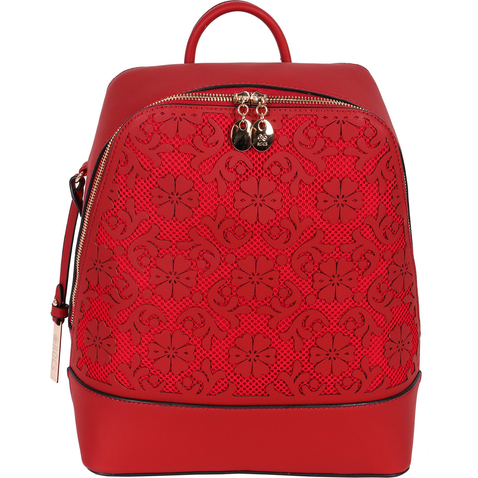 Rucsac dama, din piele ecologica, rezistent la stropi, elegant, ROCS A8867-2