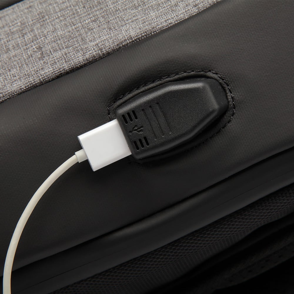 Rucsac laptop, geanta Kono cu USB pentru Laptop Business Casual E6870