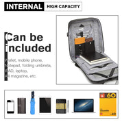 Rucsac laptop, geanta Kono cu USB pentru Laptop Business Casual E6870